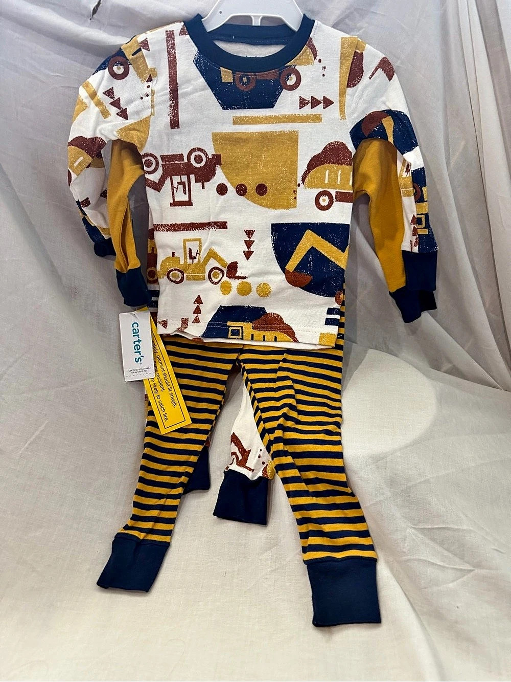 Carter's Baby 18M Cotton Striped Pajama Set NWT